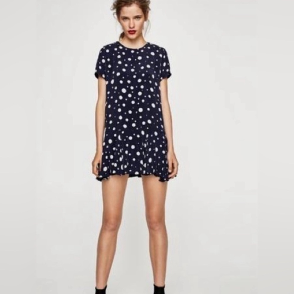 Zara Polkadot Mini Dress